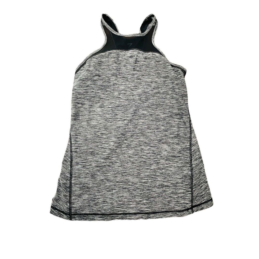 Z By Zella M Women Gray Mesh Tank Top Athletic Racerback Stretchy M